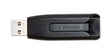 VERBATIM Verbatim V3 - USB 3.0 Drive 16 GB - Black - 49172