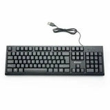 VERBATIM Verbatim Wired Keyboard - Cable Connectivity - USB Interface Multimedia Hot Key(s) - Linux, Chrome OS, Mac OS, Windows, Mac, PC