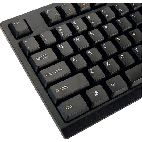 VERBATIM Verbatim Wired Keyboard - Cable Connectivity - USB Interface Multimedia Hot Key(s) - Linux, Chrome OS, Mac OS, Windows, Mac, PC