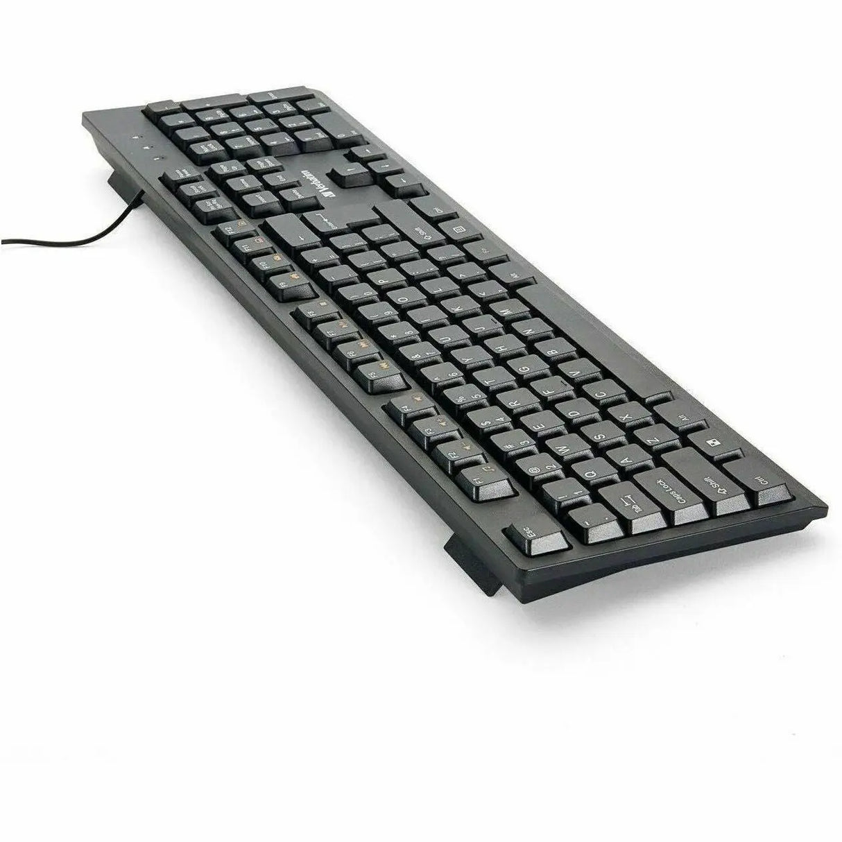 VERBATIM Verbatim Wired Keyboard - Cable Connectivity - USB Interface Multimedia Hot Key(s) - Linux, Chrome OS, Mac OS, Windows, Mac, PC - 70735