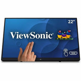VIEWSONIC 22" 1080p IPS 10-Point Multi Touch Monitor with HDMI, DP, and VGA - 22" ClassMulti-touch Screen - 1920 x 1080 - Full HD - 16.7 Million Colors - 250 Nit - LED Backlight - Speakers - HDMI - DisplayPort - TD2230