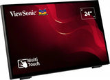 VIEWSONIC Viewsonic TD2465 Signage Display Interactive flat panel 61 cm (24") LED 250 cd/m² Full HD Black Touchscreen