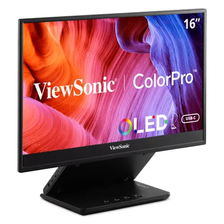 VIEWSONIC Viewsonic VP Series VP16-OLED computer monitor 40.6 cm (16") 1920 x 1080 pixels Full HD Touchscreen Black