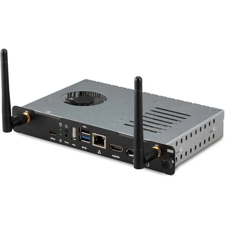 VIEWSONIC ViewSonic VPC2C-W33-O1 - ViewBoard OPS Celeron Slot-in PC - Intel Celeron G5900T 3.20 GHz - 8 GB DDR4 SDRAM - 256 GB SSD - HDMI - USB - Wireless LAN - Bluetooth - Ethernet - Windows 10 Pro - Black - VPC2C-W33-O1