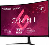 VIEWSONIC Viewsonic VX Series VX3218C-2K computer monitor 81.3 cm (32") 2560 x 1440 pixels Quad HD LED Black - VX3218C-2K