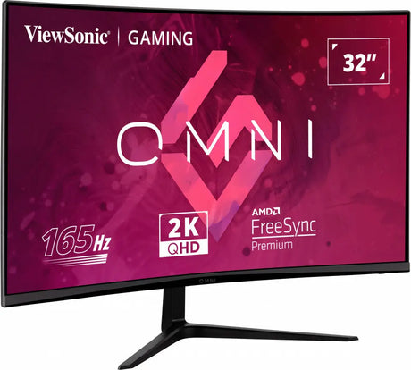 VIEWSONIC Viewsonic VX Series VX3218C-2K computer monitor 81.3 cm (32") 2560 x 1440 pixels Quad HD LED Black - VX3218C-2K