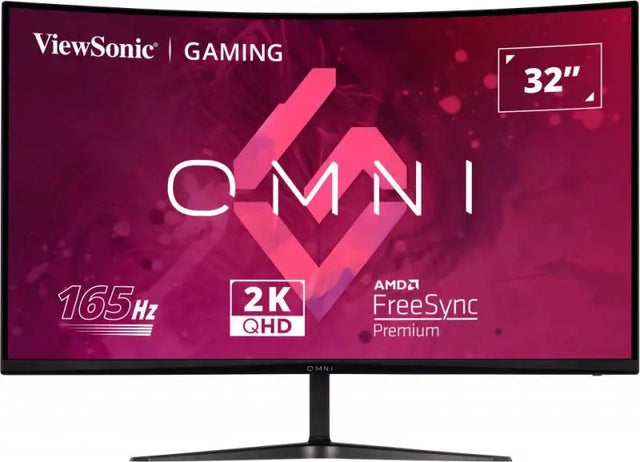 VIEWSONIC Viewsonic VX Series VX3218C-2K computer monitor 81.3 cm (32") 2560 x 1440 pixels Quad HD LED Black - VX3218C-2K