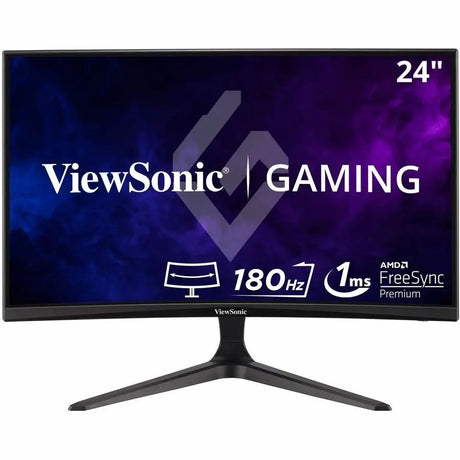 VIEWSONIC ViewSonic VX2418C 27" ColorPro 1440p IPS Nano Color Monitor with ColorPro Wheel and 90W USB C - 24" OMNI Gaming Monitor - Full HD 1920 x 1080p Resolution - 16.7 Million Colors - FreeSync Premium - 250 Nit - 1ms - 165Hz Refresh Rate - HDMI - DisplayPort