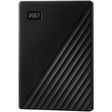 WD WD My Passport 2 TB Portable Hard Drive - External - Black - USB 3.2 - 256-bit Encryption Standard - WDBYVG0020BBK-WESN