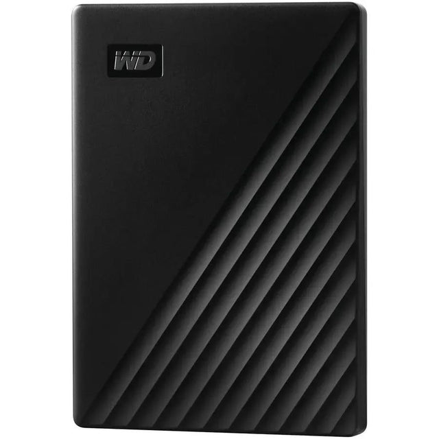 WD WD My Passport 2 TB Portable Hard Drive - External - Black - USB 3.2 - 256-bit Encryption Standard - WDBYVG0020BBK-WESN