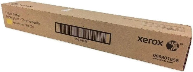 XEROX Printers/Printer Accessories Xerox 006R01658 Yellow Toner Cartridge (Qty1) Original 095205616583 - 006R01658