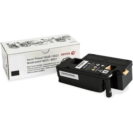 XEROX Printers/Printer Accessories Xerox Genuine Phaser 6020 / 6022 / WorkCentre 6025 / 6027 Black Standard Capacity Toner Cartridge (2,000 pages) - 106R02759 106R02759