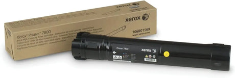 XEROX Printers/Printer Accessories Xerox Genuine Phaser 7800 Black Toner Cartridge (24,000 pages) - 106R01569 - 106R01569