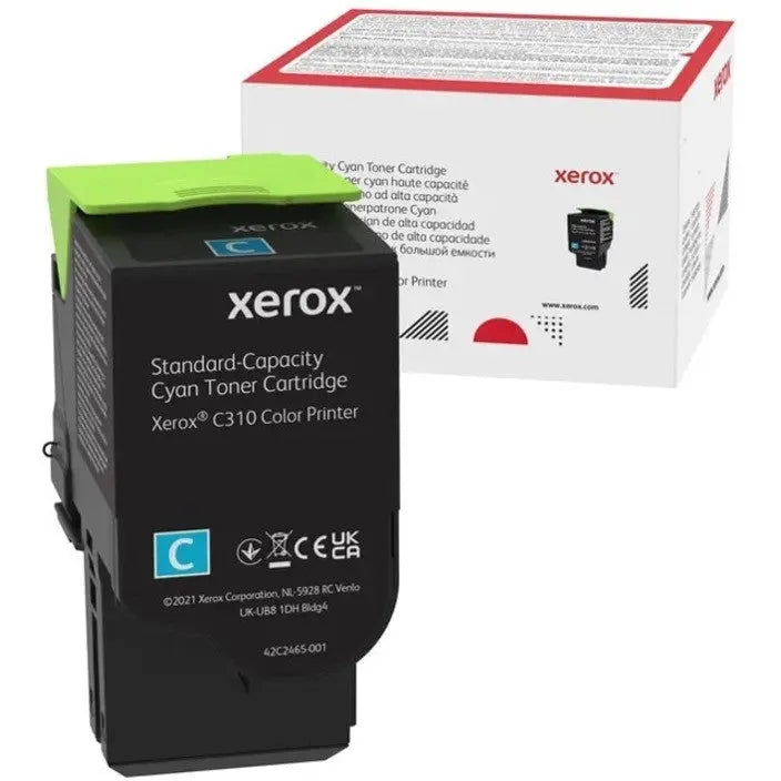 XEROX Printers/Printer Ink and Toners Xerox C310/C315 Cyan Standard Capacity Toner Cartridge Yield 2,000 Pages 006R04357
