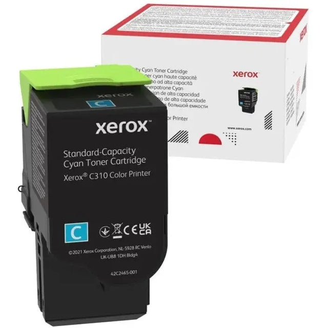 XEROX Printers/Printer Ink and Toners Xerox C310/C315 Cyan Standard Capacity Toner Cartridge Yield 2,000 Pages 006R04357