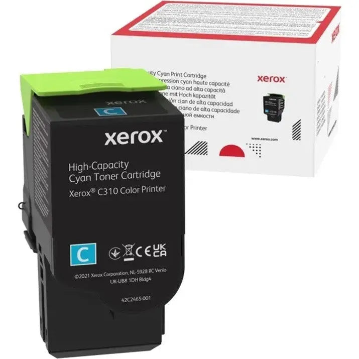 XEROX Printers/Printer Ink and Toners Xerox Cyan High Capacity Toner Cartridge (Use & Return) Yield 5,500 Pages 006R04365