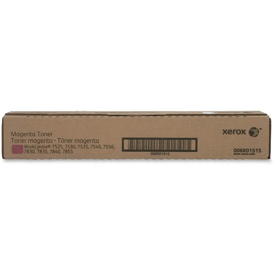 XEROX Printers/Printer Ink and Toners Xerox Magenta Toner Cartridge Yield 15,000 Pages 006R01515