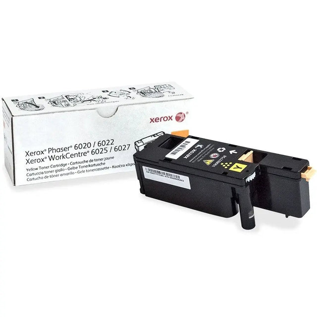 XEROX Printers/Printer Ink and Toners Xerox Phaser 6022/WorkCentre 6027 Yellow Toner Cartridge 106R02758