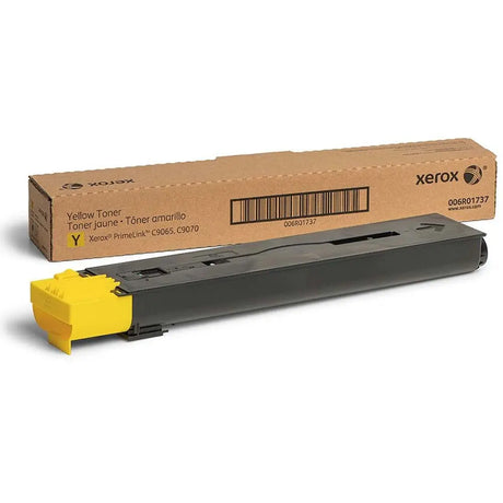 XEROX Printers/Printer Ink and Toners Xerox PrimeLink C9065/C9070 Yellow Toner Cartridge Yield 34,000 Pages 006R01737