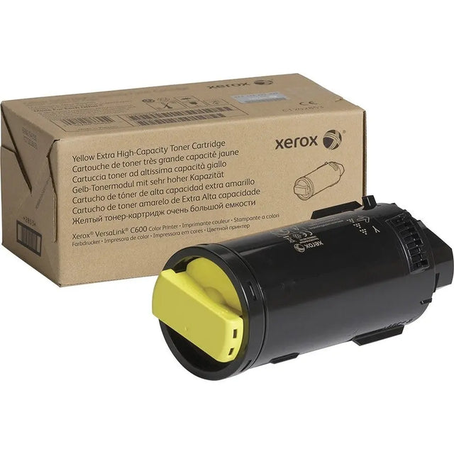 XEROX Printers/Printer Ink and Toners Xerox VersaLink C600 Yellow Extra High Capacity Toner Cartridge 106R03918