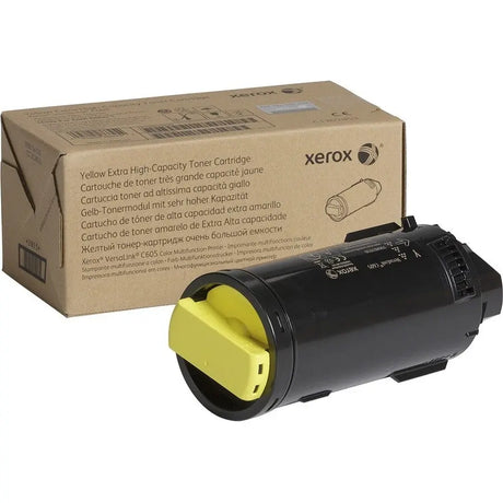 XEROX Printers/Printer Ink and Toners Xerox VersaLink C605 Yellow Extra High Capacity Toner Cartridge 106R04012
