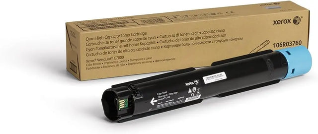 XEROX Printers/Printer Ink and Toners Xerox VersaLink C7000 Cyan High Capacity Toner Cartridge - 106R03760