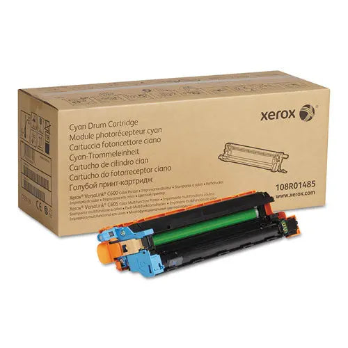 XEROX XEROX  Drum Unit, 40,000 Page-Yield, Cyan - 108R01485