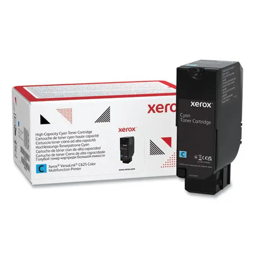 XEROX XEROX High-Yield Toner, 16,000 Page-Yield, Cyan - 006R04637