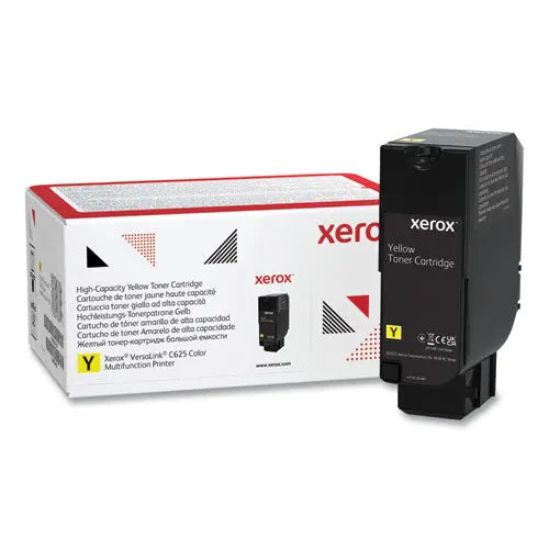 XEROX XEROX  High-Yield Toner, 16,000 Page-Yield, Yellow - 006R04639