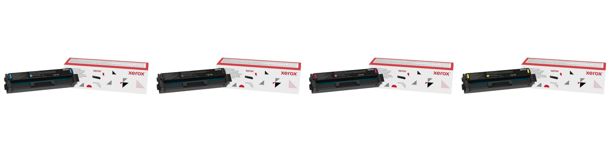 Xerox 4 Pack 006R04391, 006R04392, 006R04393, 006R04394 Complete Toner Set for C230/C235