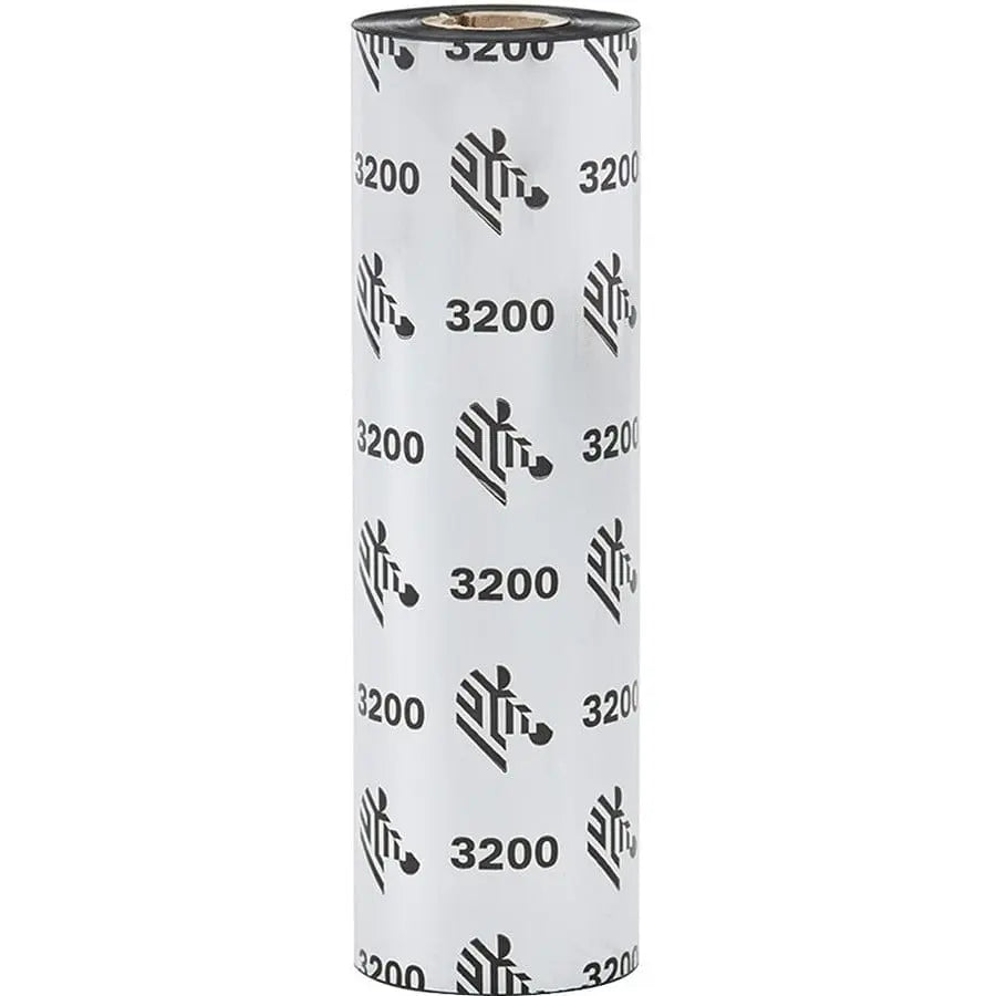ZEBRA Zebra Wax Resin Ribbon 2.24inx242ft 3200 High Performance 0.5in core - Thermal Transfer - Black - 12 - 800132-102