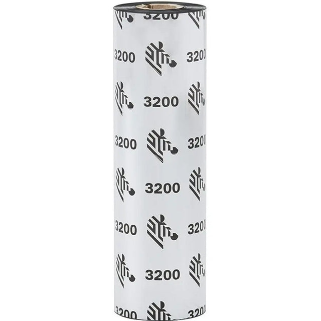 ZEBRA Zebra Wax Resin Ribbon 2.24inx242ft 3200 High Performance 0.5in core - Thermal Transfer - Black - 12 - 800132-102